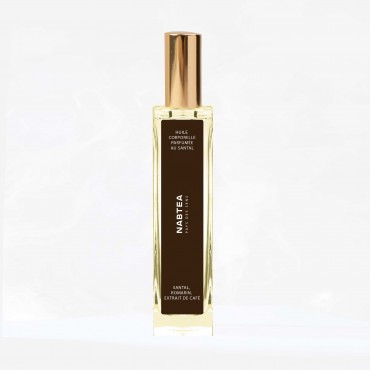 Huile corporelle parfumée au santal