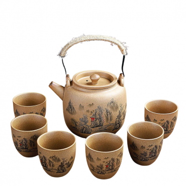 Tea set Namaste